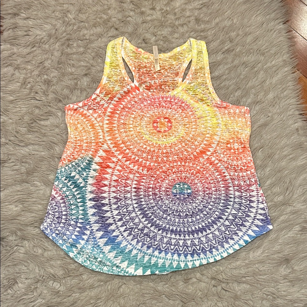 Mark Classic Multicolor Mandala Tank Top‎